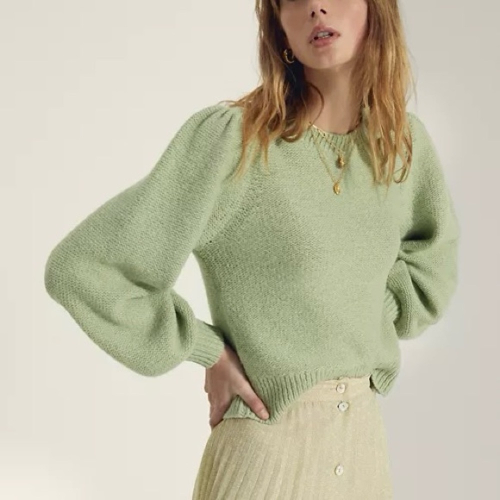 Wilfred Atwood Sweater Size XS Tan - Picture 11 of 11
